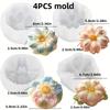 DIY Peach Blossom Candle Silicone Mold Peach Blossom Soap Silicone Mold Flower Gypsum Resin Silicone Mold Christmas Gift