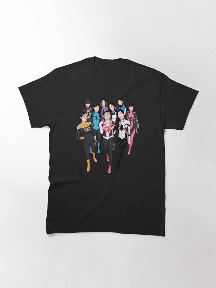 Spider-TWICE Group Unmasked Version Classic T-Shirt
