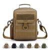 Outdoor camouflage anti-splashing water shoulder portable kettle and women messenger military fans multi-functional small cash register breast bag