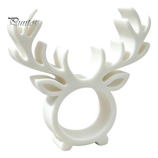 Rensdyr Borddekoration 3D-printet Servietring, Dekorativ Holder, Elg Chokoladeholder Juledekorationer til Dekorationer, Festlig Højtid
