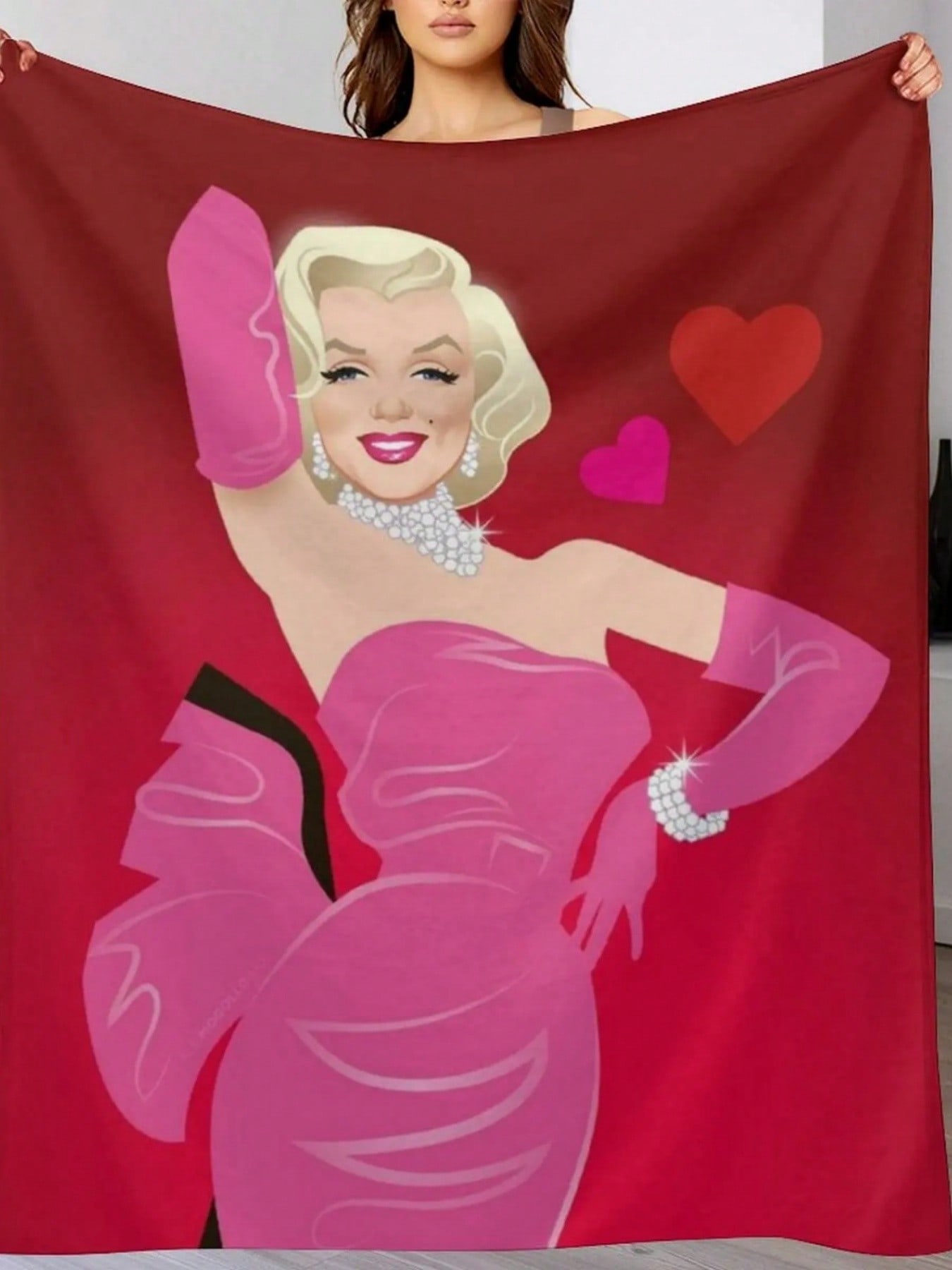 Diamonds! Throw Blanket Heavy Furrys Hairys Shaggy Blankets 75X95CM