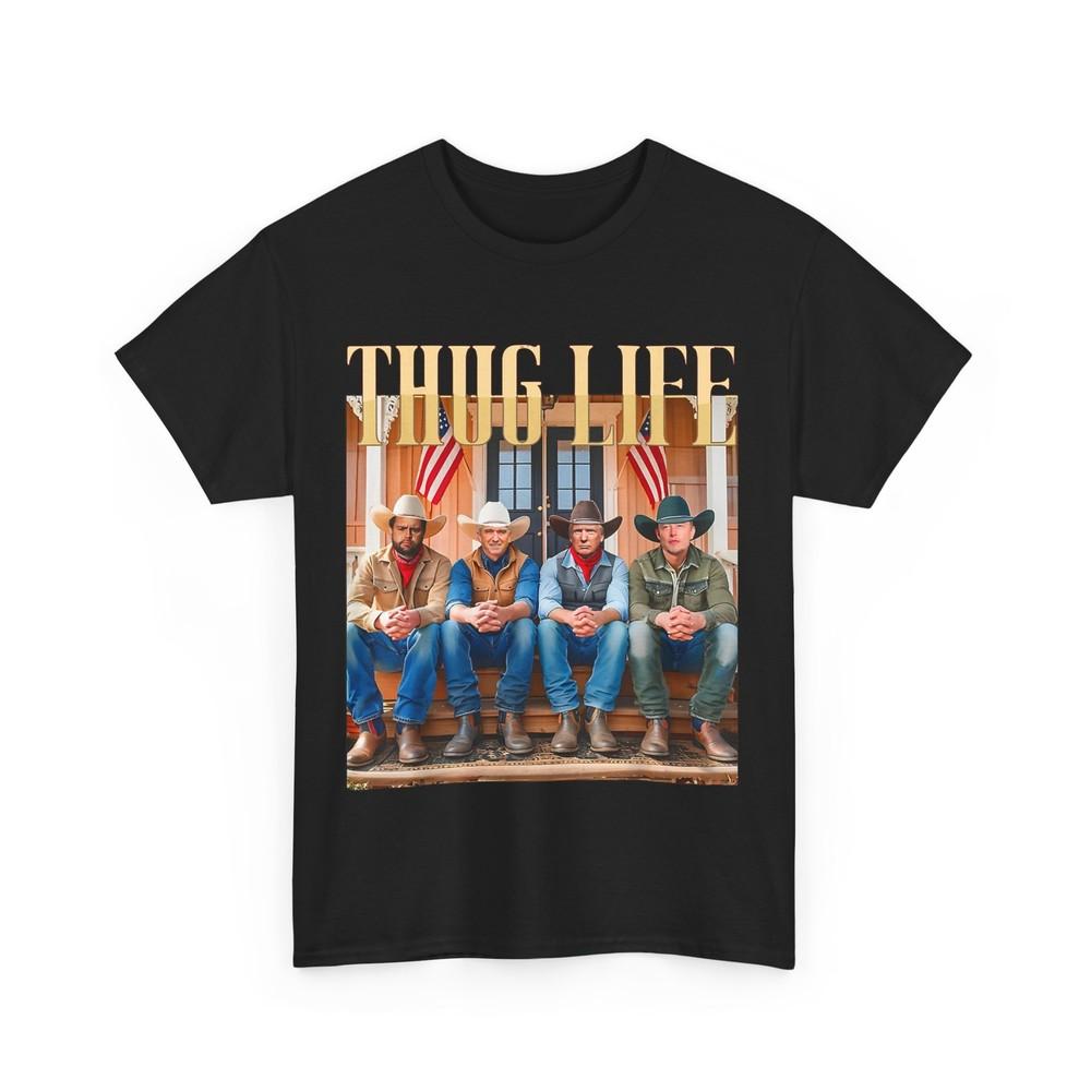 Thug Life Trump Vance Kennedy Elon T-Shirt Unisex T-Shirt XL