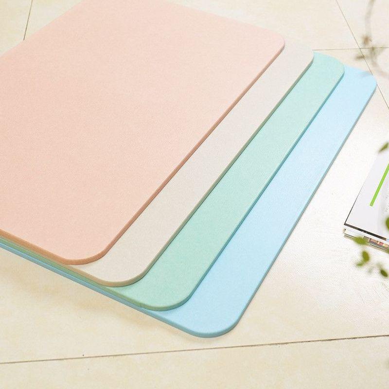 Diatomaceous Earth Quick-Dry Absorbent Anti-Slip Bathroom Floor Mat