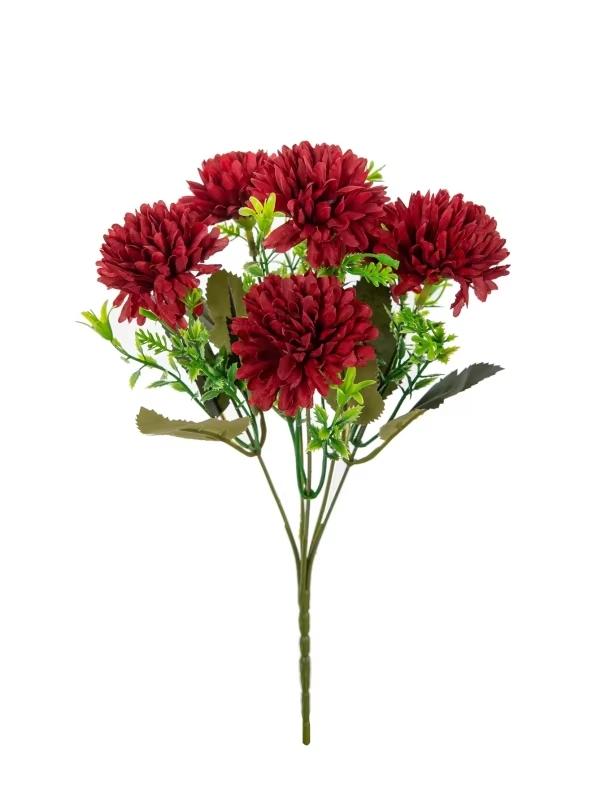Artificial Flowers Silks Ball Chrysanthemum Home Room Table Wedding Bridal Bouquet Decora Festival Outdoor Garden Yard DIY Gifts