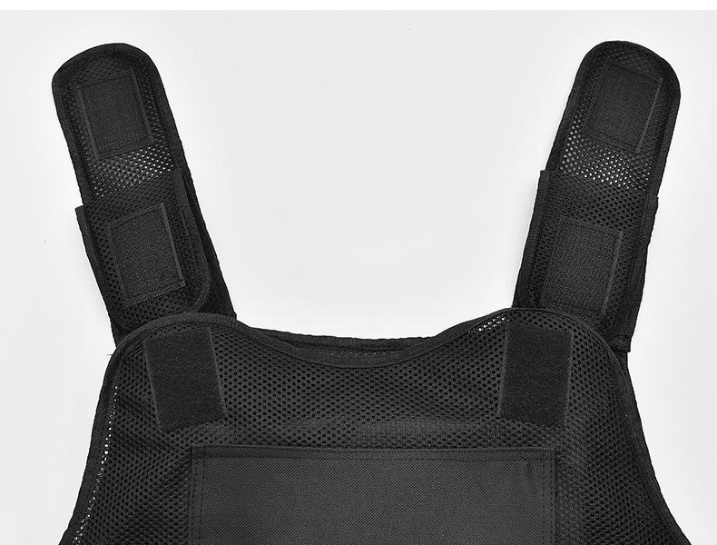 Stab-Proof Security Vest - Durable Protective Wear for Duty Guards