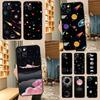 Black Moon Stars Space Astronaut For Huawei Nova 7i 8i 11i 12i 12s Y73 Y70 Y90 Y60 Y72 Y61 Y91 9 10 SE P30 Pro P40 Lite Case