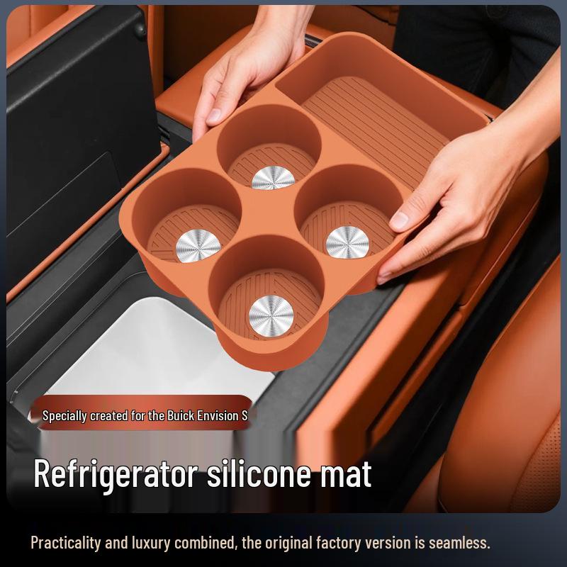 Buick Jing Shijia Refrigerator Silicone Mat Storage Tray Protective Pad.