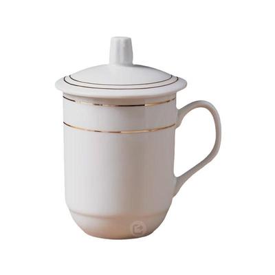 ZISIZ Keramik Konferenz- & Büro-Teetasse mit Deckel