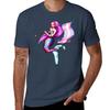 Trans flag mermaid TShirt Basic Solid Tee for Daily Use