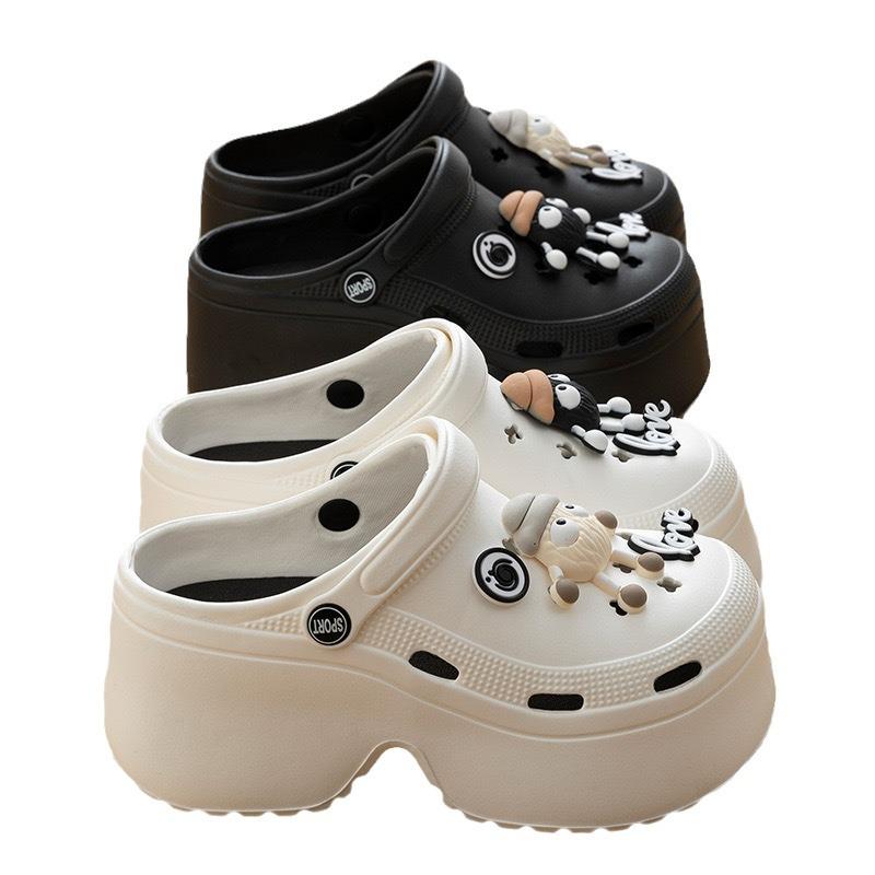 Women's Thick-Soled EVA Sandals & Slippers: Summer Comfort for Home & Couples