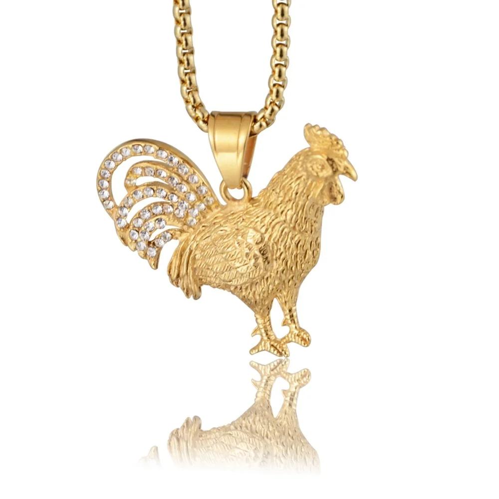 Collier Necklace Gold Color Stainless Steel