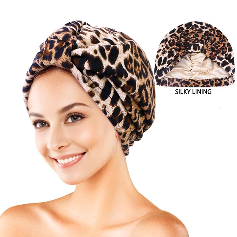 Neuer Turban mit Blumenmuster, plissiert, Beanie mit Knoten, elastisches Stirnband, lässige Kopfbedeckung, elegante Damen-Chemo-Kappe, Bandana-Kopfbedeckung