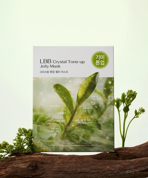 LBB Crystal Tone-Up Jelly Mask 1BOX (4ea) NONE