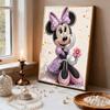 Disney Pearl Painting Minnie DIY Pearl Art Design Handmade Gifts Suitable for Wall Decoration, Home and Office Environment
