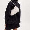 COACH Teri Smooth Leather Crossbody Bag, Shoulder Bag Medium Women's Silver & Chalk CR099-SVHA