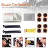 Universal Bike Tire Repair Kit Cycling Flat Tire Repair Rubber Patch Glue Lever Cycling No Glue Bicycle Inner Tube Puncture Tool