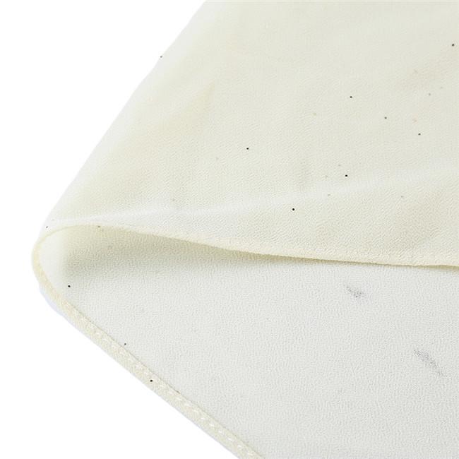 Solid Color Gold Powder Scarf Pearl Chiffon Malaysia Muslim Hijab Wrap Elegant Shining Scarves Shawl