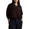 Polo Ralph Lauren Long Sleeve Fleece Pullover Polo Shirt Women Tops 211947966-009