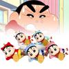 Cute And Adorable Crayon Shin-chan Figure Pvc Material 7.5cm Height Collectible Toy