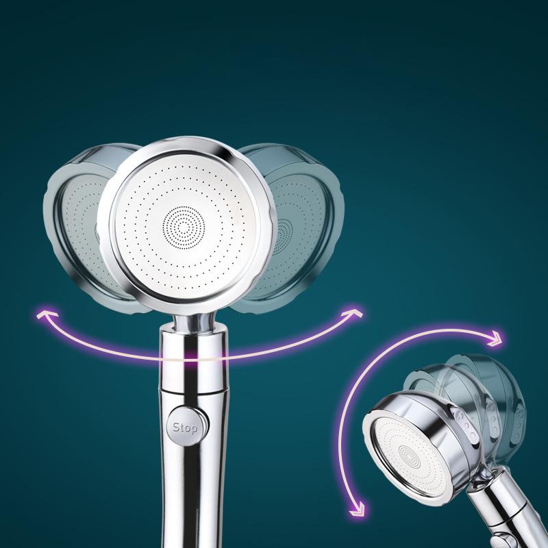 Multi-functional Detachable Shower Heads 3 Spray Modes Water Saving Shower Head