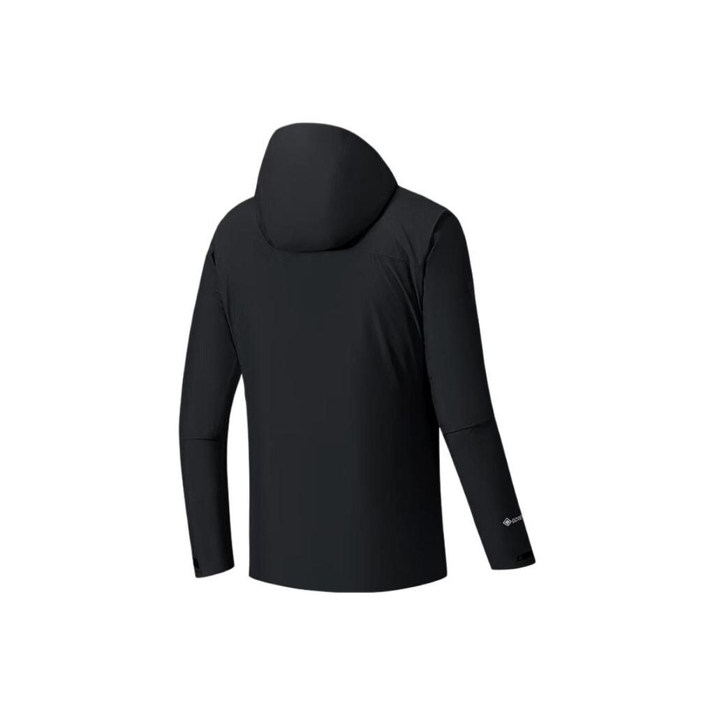 Anta Champion Outdoor Hiking Series Solid Color Zipper Hooded Versatile Casual Hiking Waterproof Jacket Men Jacket 152540606-3