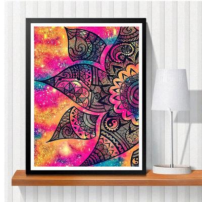 DIY Diamond Painting Blossom Mandala Cross Stitch Kit Mosaic Art Diamond Painting Full Circle/Square Diamond Home Decoration