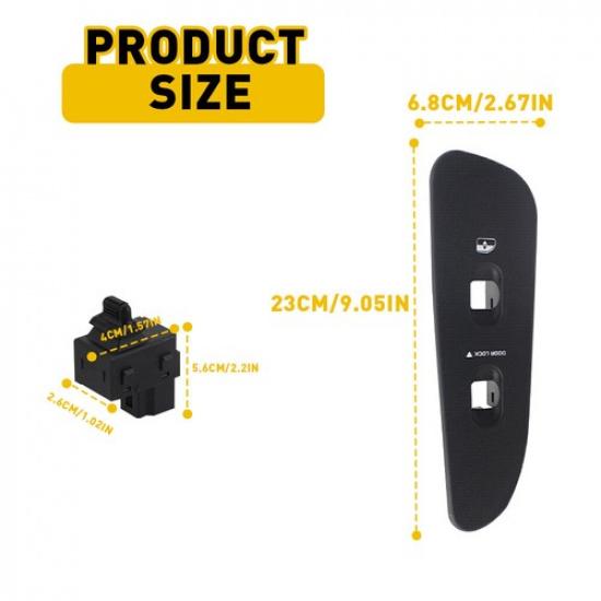 Right Side Window Control Switch Fits For 2003 - 2005 Dodge Ram 1500 2500 3500