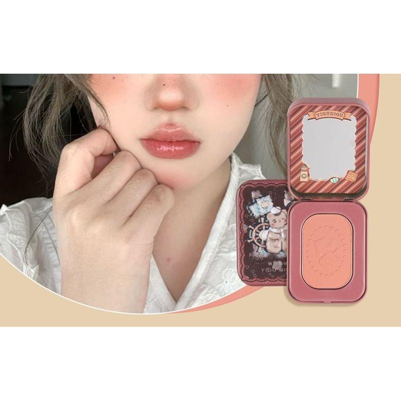 YIGU DIGU - Sailing Series Retro Metal Box Blusher - 6 Colours