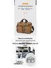 Cross-border Genuine Leather Briefcase: Multifunctional Shoulder & Travel Bag with Large Capacity for Laptop & Essentials