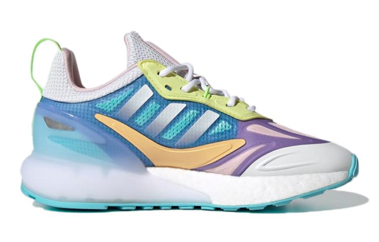 Adidas Originals ZX 2K BOOST 2.0 Breathable Low top Kids Lifestyle Shoes Teenagers GZ7502