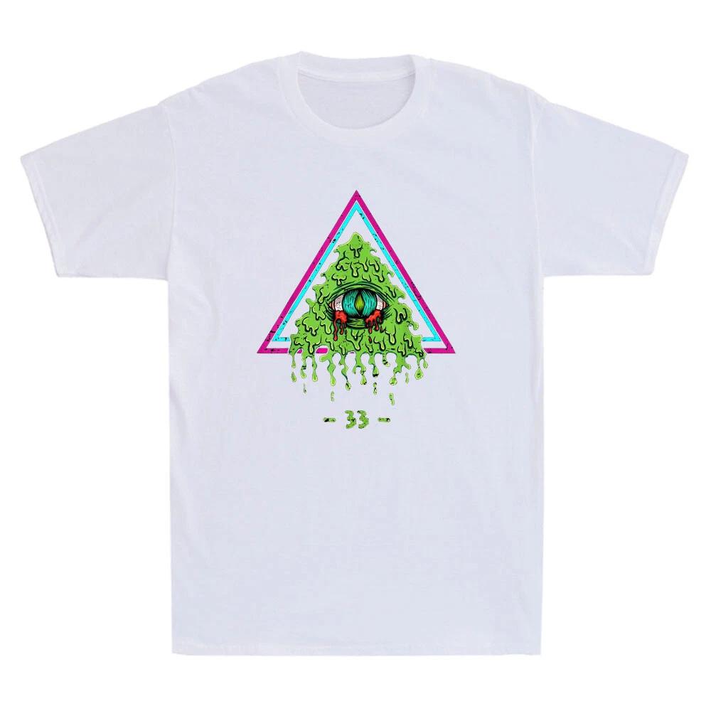 Men s and Women s T-shirts 33 Masters Freemasons Gift All Seeing Eye Illuminati Funny Vintage XXXL