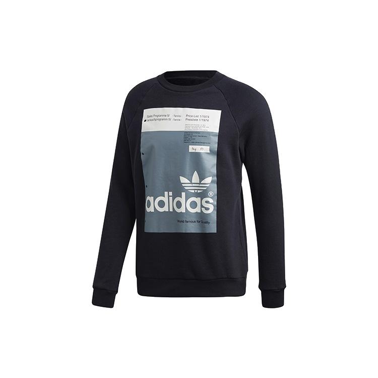 adidas originals Sports Round Neck Pullover Black Men s DH4786 M