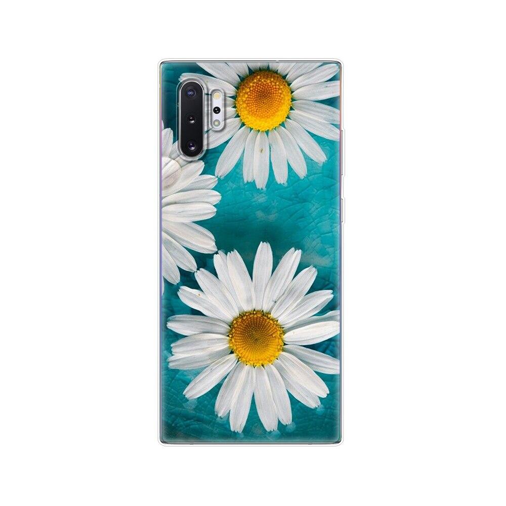 Silikonový kryt na telefon Pro Samsung Galaxy Note 10 Note10 Pouzdro Měkký TPU Zadní kryt Pro Samsung Note 10 plus fundas Coque nárazník