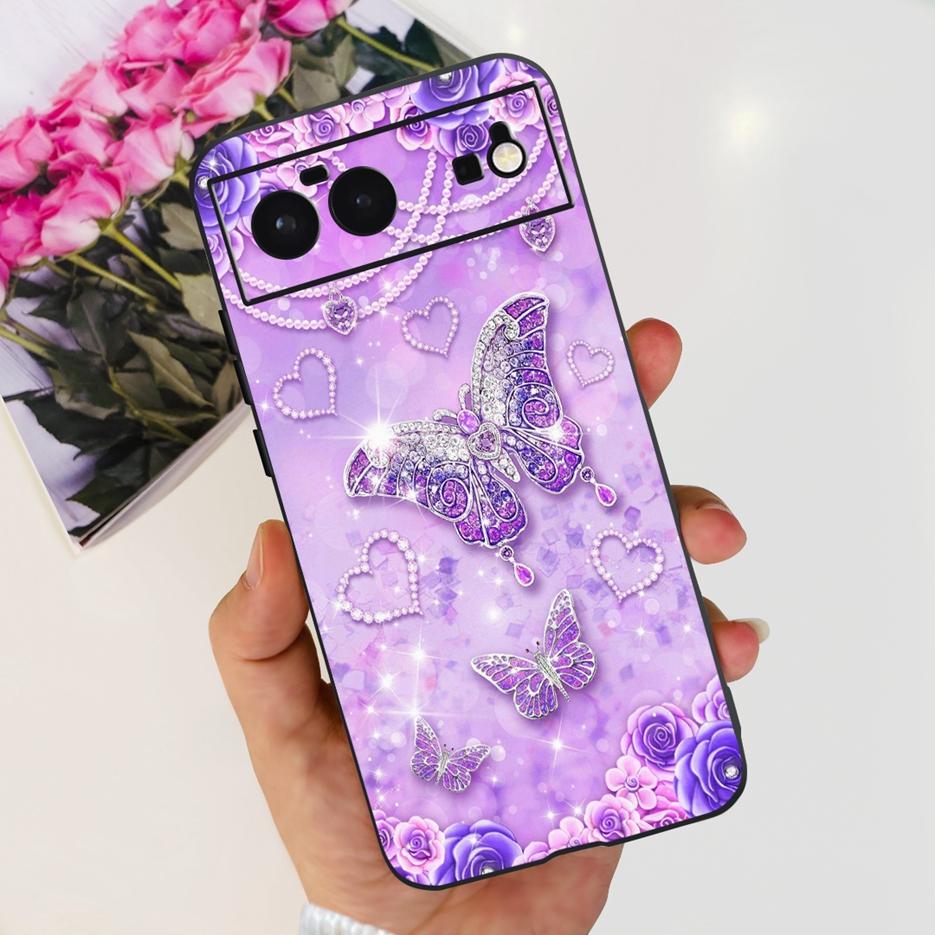 Für Google Pixel 6 Hülle Pixel 6A Niedlicher Panda Astronaut Bemalte Abdeckung Weiche Silikon Handyhülle Für Google Pixel 6 Pro Pixel6A Taschen
