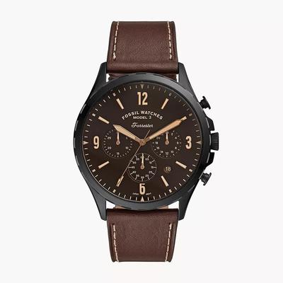 Watch with Black Dial, Three-eye Chronograph, Business and Casual Quartz Watch, Daily-wear Men's Watch FS5608