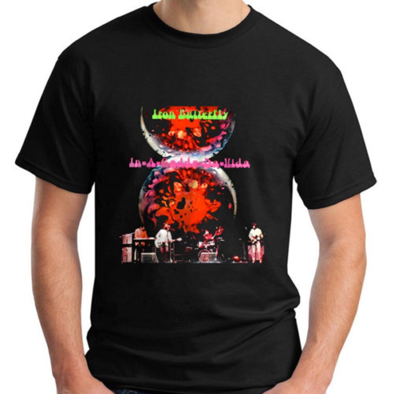 Iron Butterfly In a Gadda Da Vida Shirt, Iron Butterfly Shirt, Iron Butterfly L