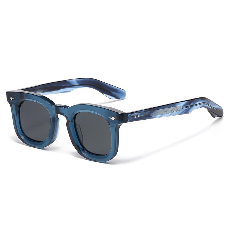 

2025 Fashion Retro Handmade Acetate Women Polarized Sunglasses Outdoors UV Protection Men Sunglasses Support Prescription Lenses as picture