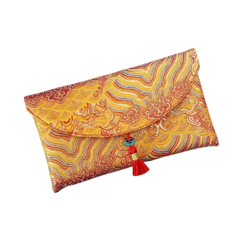 Cloth Wedding Money Pocket Chinese Style Red Packet HongBao New Year Red Envelope  Spring Festival