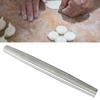 2 Pcs Matte Finish Dough Baker Roller 304 Stainless Steel Large Dough Roller Pin  Pie Pastry