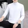 Men S Half High Neck Long Sleeve Cotton Loose Fit T Shirt