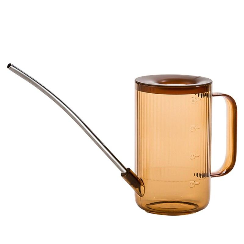 

Watering Can for Indoor Plants Garden Flower Modern Small Water Cans Long Spout for Outdoor Watering Plants ADM коричневый