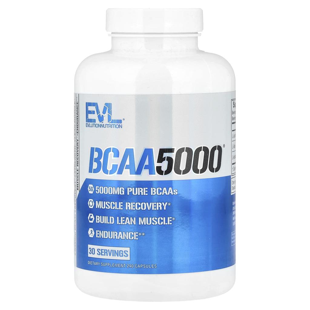 Bcaa5000, 240 capsules