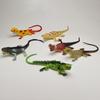 Lizard Model Toy Built-in Whistle Simulated Animal Tricky Vent Toy Solid Model Ornament PVC Reptile Figurine Lizard Squeeze Toy Party Favors