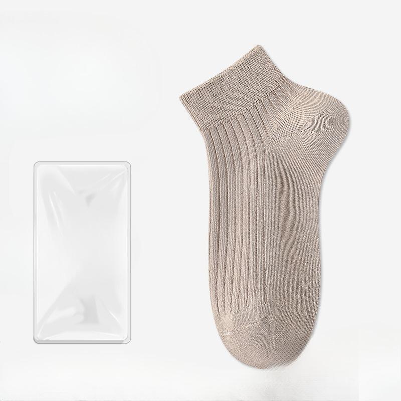 Female Spring and Summer Thin Cotton Sweat Absorbing Deodorizing Non Slip Breathable Socks
