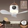 Portable Rechargeable USB Fan with Remote Control for Dorm, Bed, Outdoor, and Camping Use