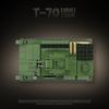 New Crown Product 100291: WWII Military Soviet T-70 Light Tank. Building Block Boy Educational Assembly Toy.