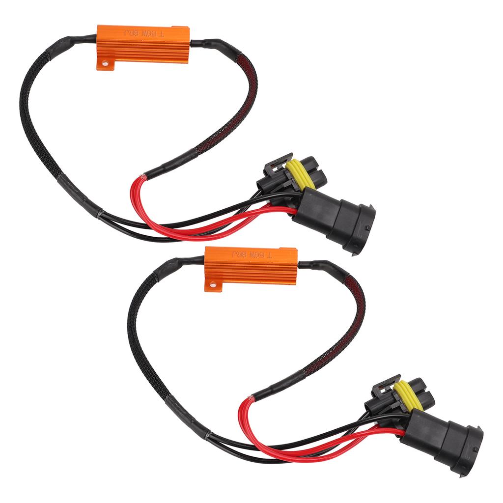 2 STÜCK LED Licht Widerstand Alles in einem Design Feine Verarbeitung Leicht Tragbar LED Rücklicht