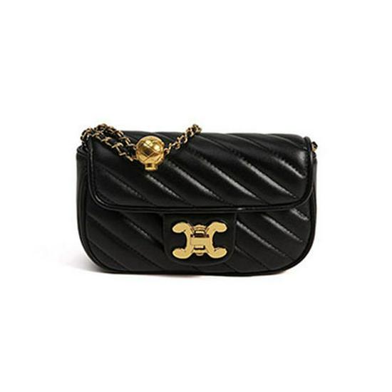 

2025 Green Argyle Chain Crossbody Bag - High-Quality, Versatile Women s Shoulder Bag чёрный