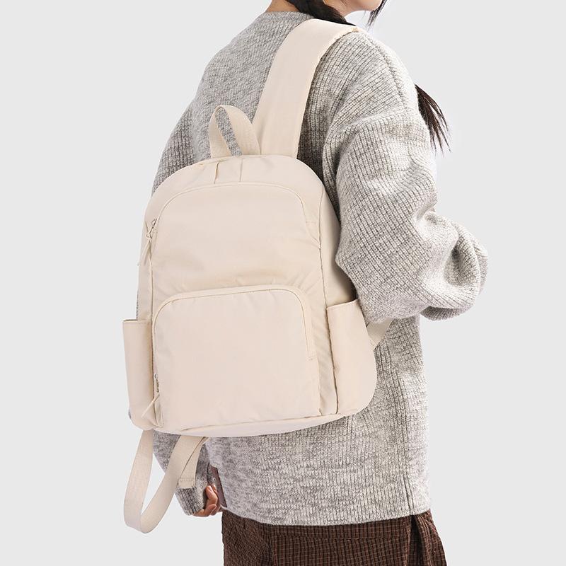 Schoolbag Japanese and Korean style casual backpack women's schoolbag college commuter backpack large capacity travel backpack nylon backpack