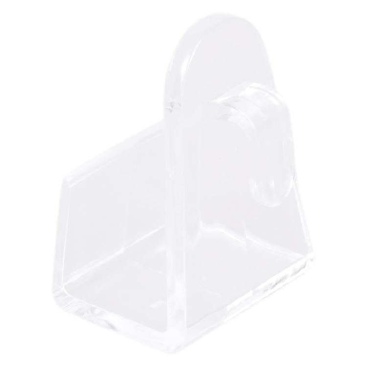 10Piece Set of Clear Adhesive Hooks for Multiple Use On Window and Interior Door Frame 17mm Thickness Hangers Hooks